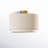 Finley Poly-Blend Semi Flush Mount