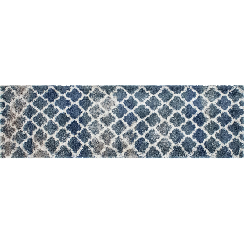 Delaili Performance Oriental Indoor Rug, Runner 2'6" x 8'