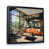 Black Floater Framed Canvas