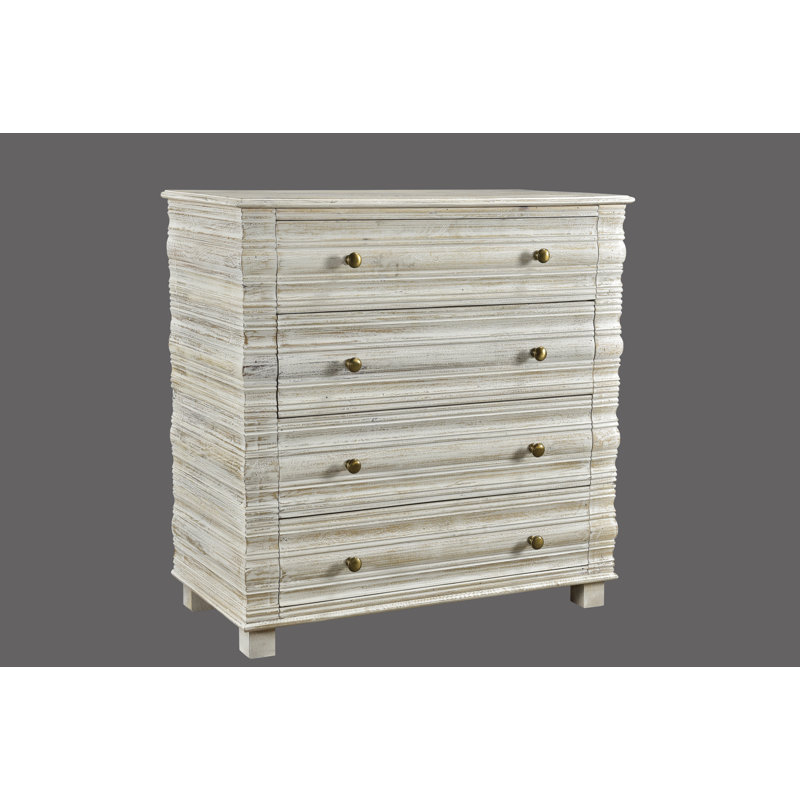 Endsley 36'' W Solid Wood Nightstand