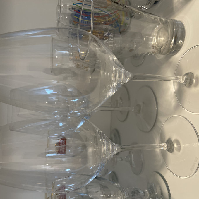 longchamp cristal d'arques wine glasses Cristal D'arques Longchamp Double Old Fashioned Rocks Glass  Happy Hour  Vintage Goods