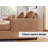Althouse Upholstered 118.5 " U-Shaped Sofa & Chaise-934138807
