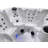 Insight 5-6 Person 34-Jet, 73-Port Acrylic Lounger Spa with Ice Bucket by Aqualife by Strong Spas-99471661