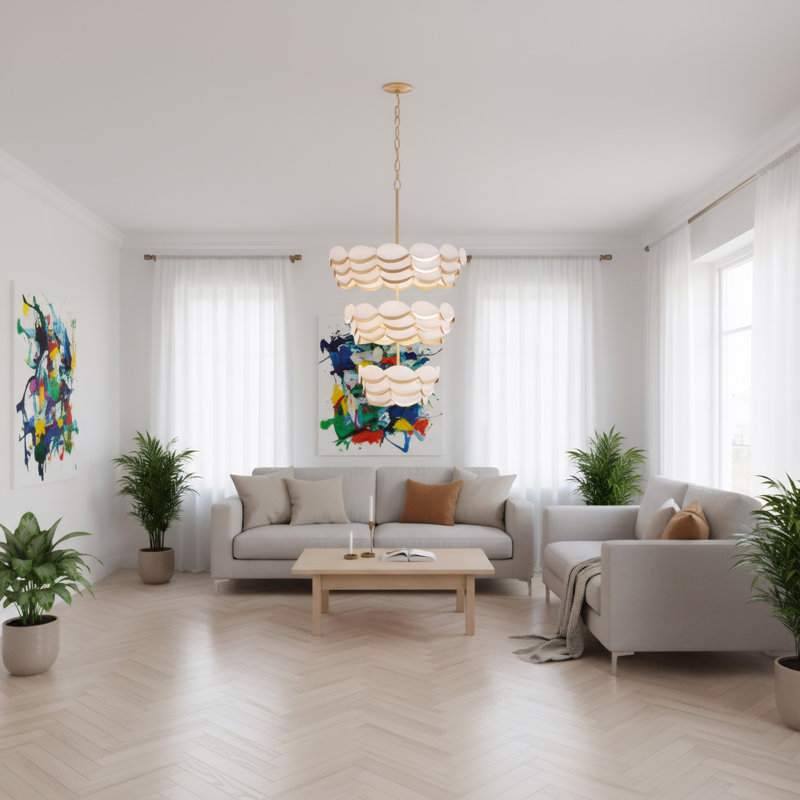 High Tide 3-Tier 11-Light Pendant