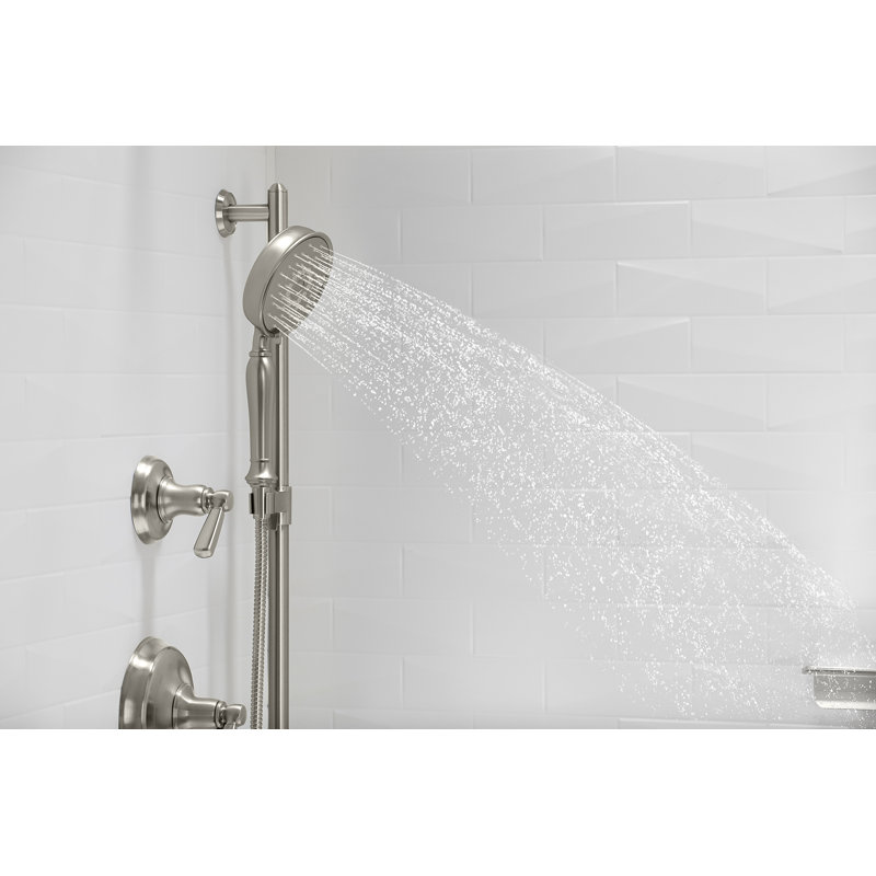 Bancroft Shower Faucet with Air-induction Technology, Brushed Nickel