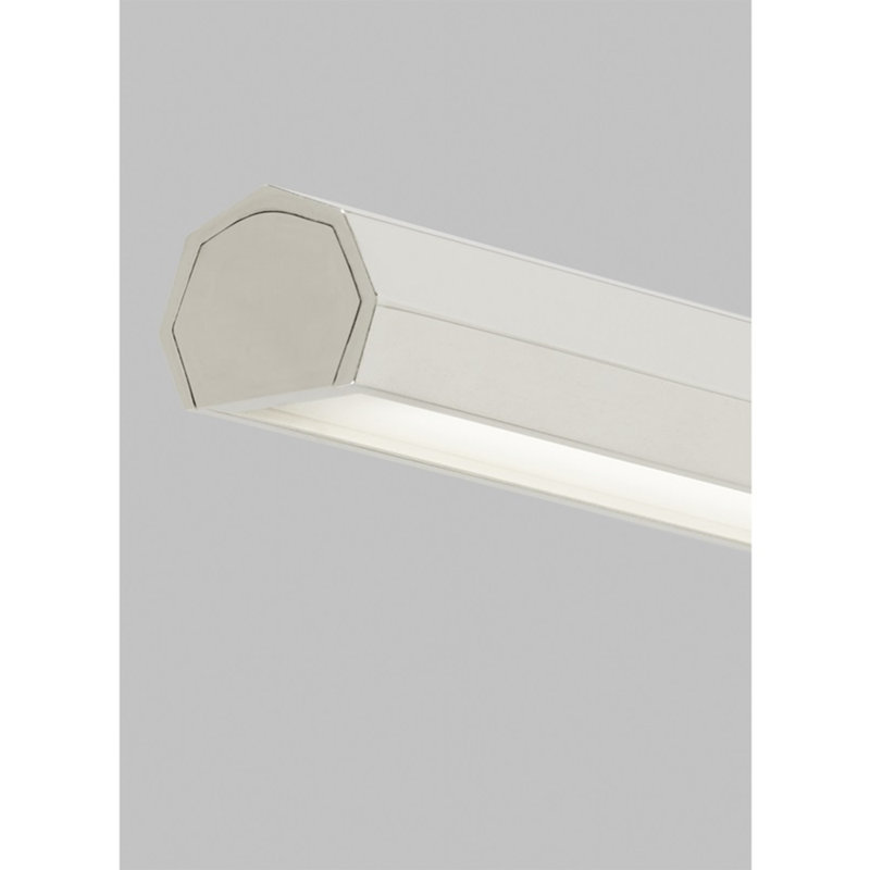 Plural Dimmable LED Wall Mounted Picture Light, Polished Nickel