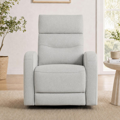 Nylie 33.3" W Swivel Glider Power Recliner