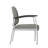 Vinyl Seat Waiting Room Chair with Metal Frame-96943320