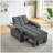 Modern Upholstered Sofa, Stylish Living Room Furniture for Home & Apartment