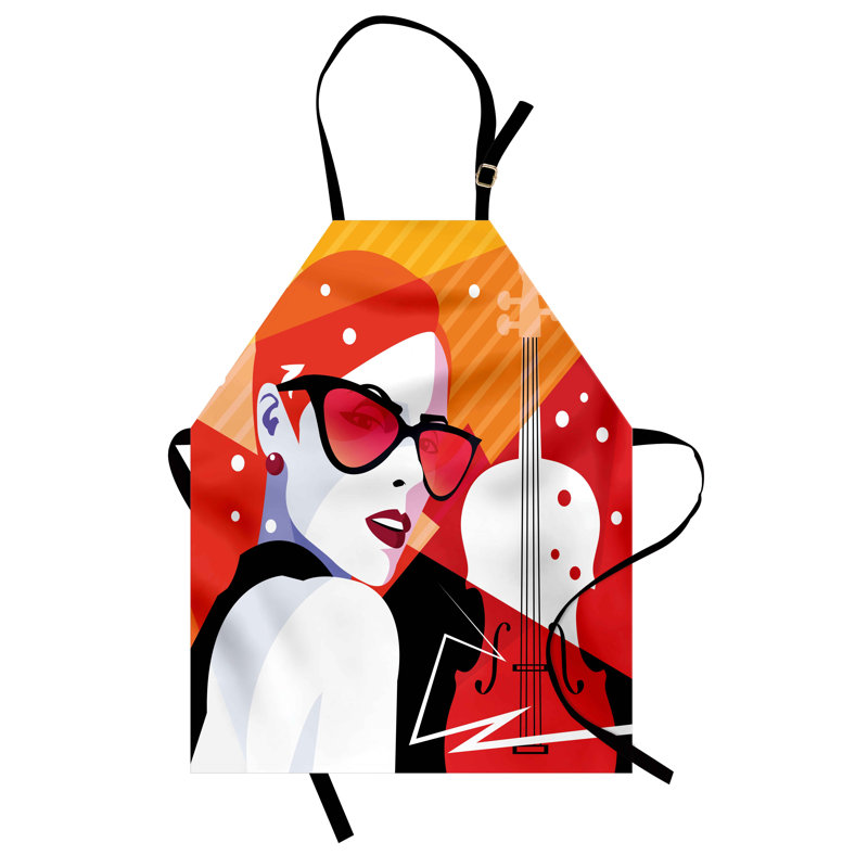 Tablier abstrait femme East Urban Home