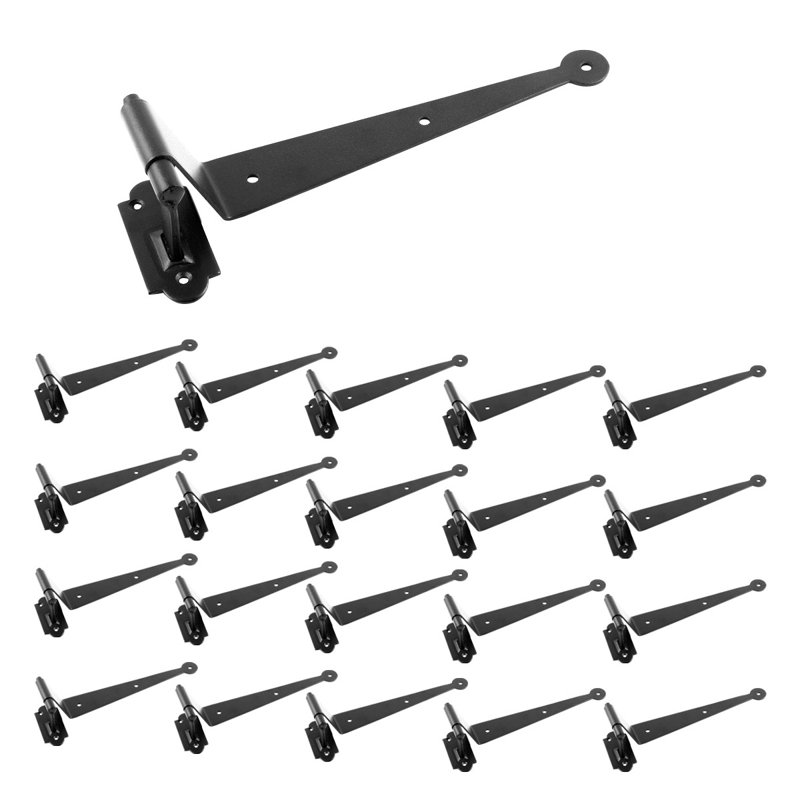 3.5" H x 12" W Surface Mount Single Door Hinge