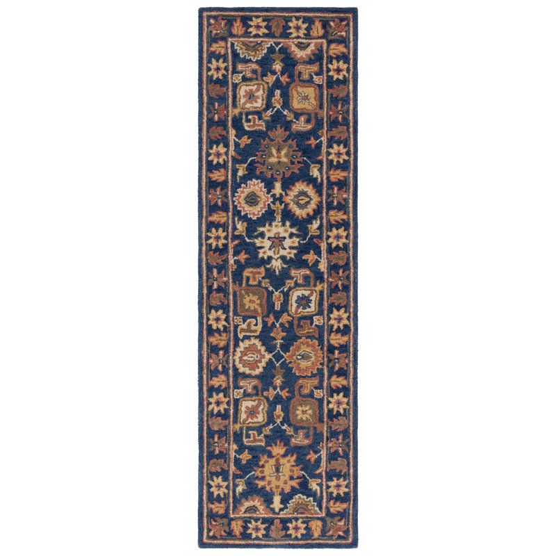 Longkesh Wool/Cotton Area Rug, Runner 2'3" x 8'
