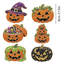 Décoration d'Halloween à faire soi-même : aimants pour réfrigérateur (lot de 6), cadeau magnétique.