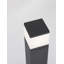 Dark Grey Metal Bollard Light-1094521759
