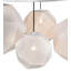 Luminaire suspendu sphère 4 lumières Nidos