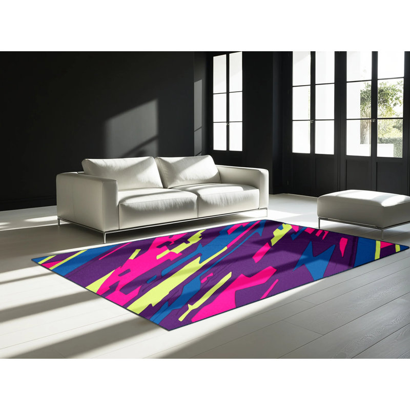 Hyper Flux Rug, Rectangle 2' x 3'