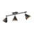 Bryannah 3-Light Semi-Flush - Track Light-872946644-872946627