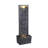 Ergun Tiered LED Illuminated 38.58" H Resin Waterfall Fountain-654256529
