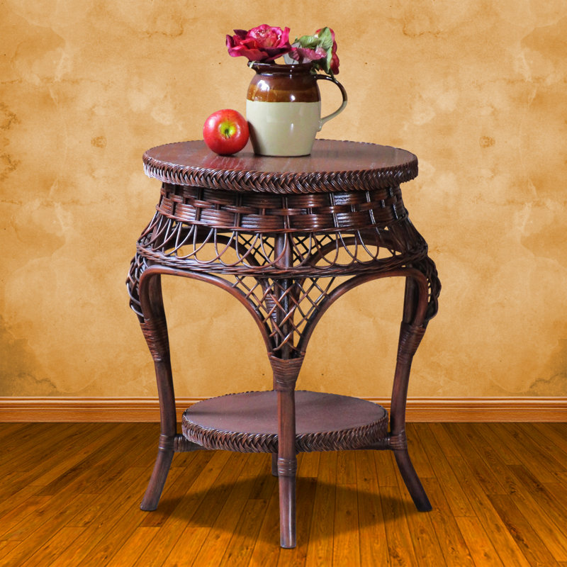 Table de bout Farmhouse brun Palm Island, Brun