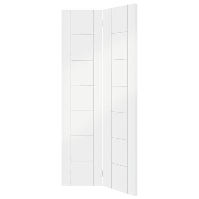 Internal White Primed Palermo Bi-Fold