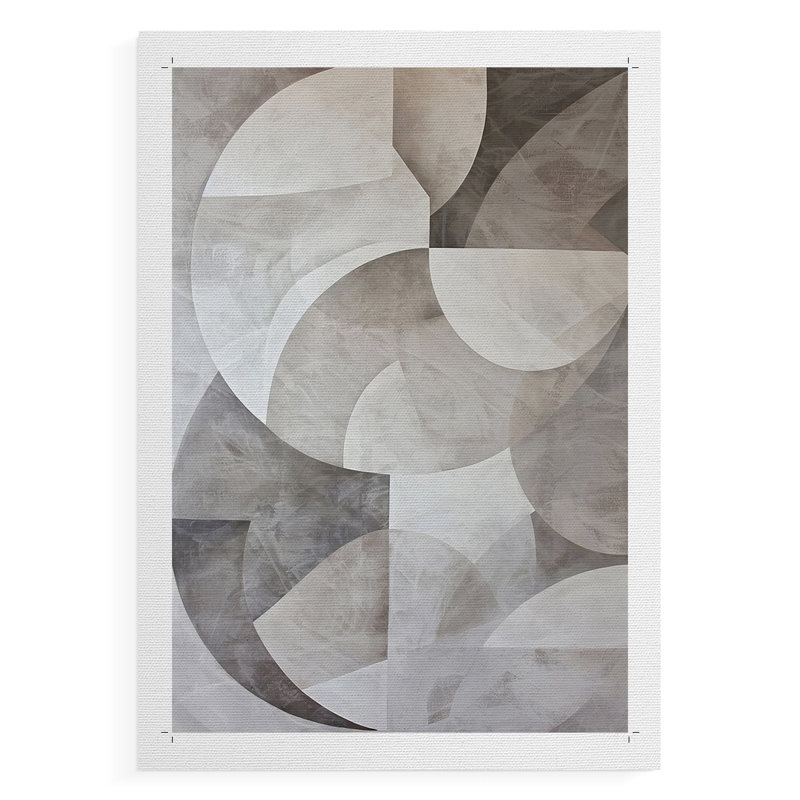 ABSTRACT Series XXVI - Impression sur toile seulement - NON-CADRE, H 60 po x l 40 po
