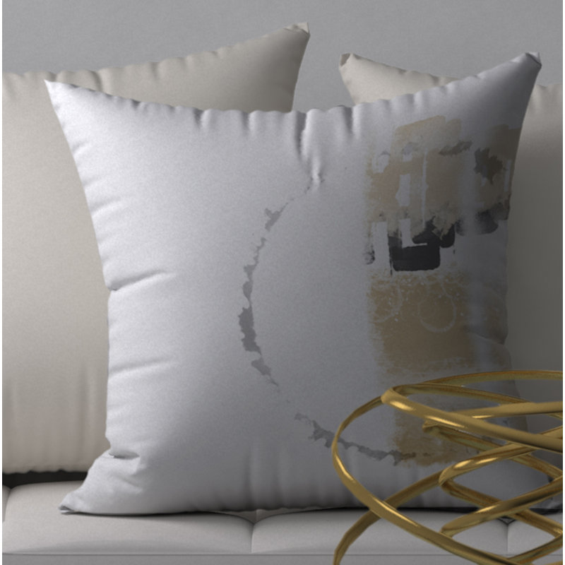 Housse de coussin de coussin carré épicée/insert, 24 po x 24 po