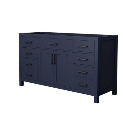 Beckett 59" Freestanding Single Bathroom Vanity Base Only