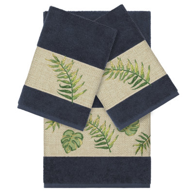Zoe 3 Piece Turkish Cotton Towel Set