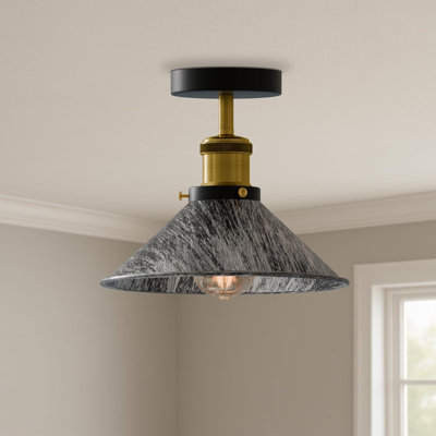 Denzel Semi Flush Mount