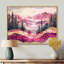 Ruby Crystal Lake Into The Pine Forest I - lac, art mural-492569613-334932395-492569603