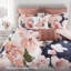 Ensemble de literie pour grand lit en coton de qualité supérieure, Cozy Blush Multi Comfort, toute l'année pour la maison
