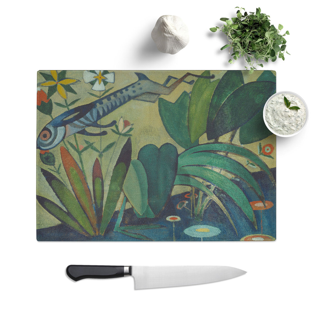Leap of the Rabbit by Amadeo de Souza-Cardoso Chopping Board