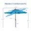 305cm Tilt Parasol-2033499620