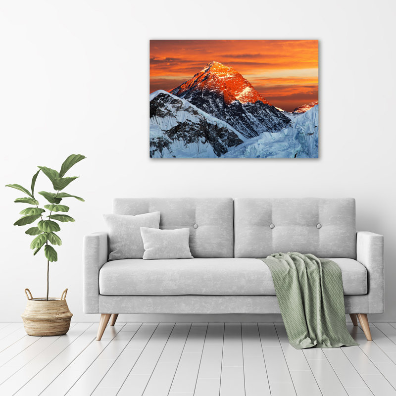 Everest Peak - Wrapped Canvas Print