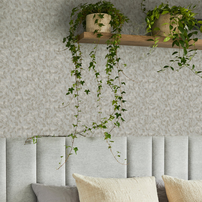 Transform Snowbelle Peel & Stick Wallpaper, Brown 