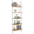 Unfinished Ladder Bookcase