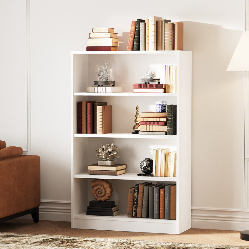 Bibliothèque standard Latitude Run® Gibney, (4 tablettes) H 48,03 po x l 33,07 po x P 11,61 po, Blanc lune