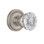 Rope Rosette with Crystal Door Knob