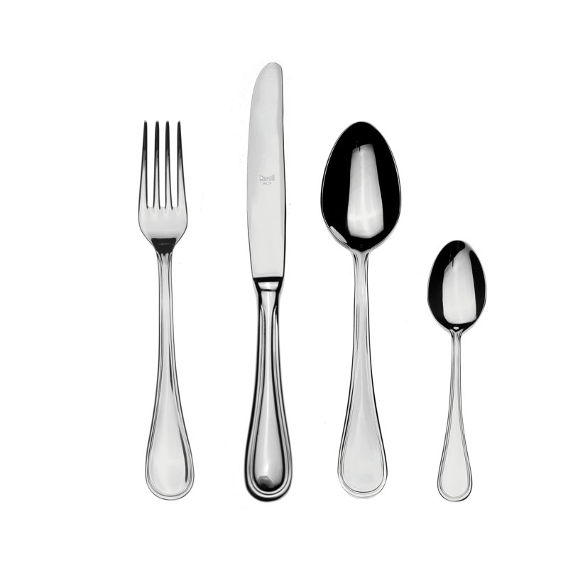 Boheme Flatware Set - 24 Pieces - Stainless Steel