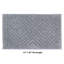 Tapis de salle de bain en polyester de luxe Krikorian-64175460-64175458