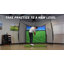 Filet d'exercice de golf avec écran d'impact GoSports Range Cage 10 pi x 8 pi