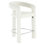 Chaise de baril de comptoir moderne avec accoudoirs et étriers pour îlots de cuisine, barres de bar et comptoirs d'une hauteur de 26,25 po