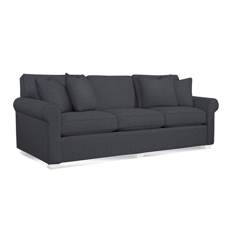 Bedford Sofa, Oatmeal Crypton Performance; 0822-74, Frost White