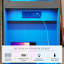 Tall Dressing Table with Motion Sensor 3-colour lighting, Foldable Cosmetic Mirror, Charging Socket,-1130058017