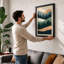 Rolling Forest Landscape Minimalist - Print-1671203956-1671203959