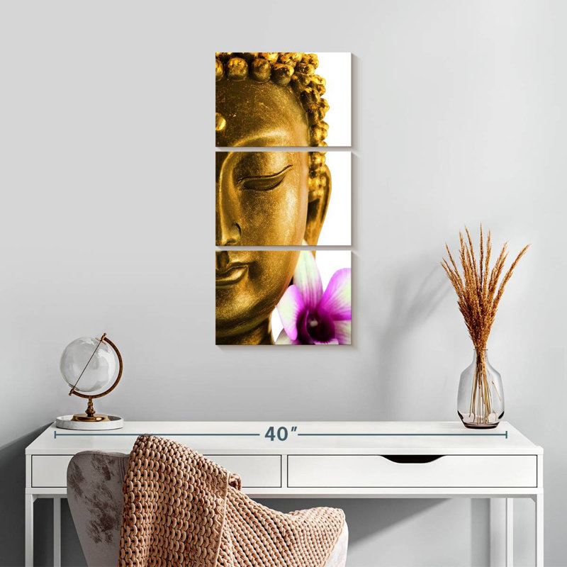 Buddha And Orchid