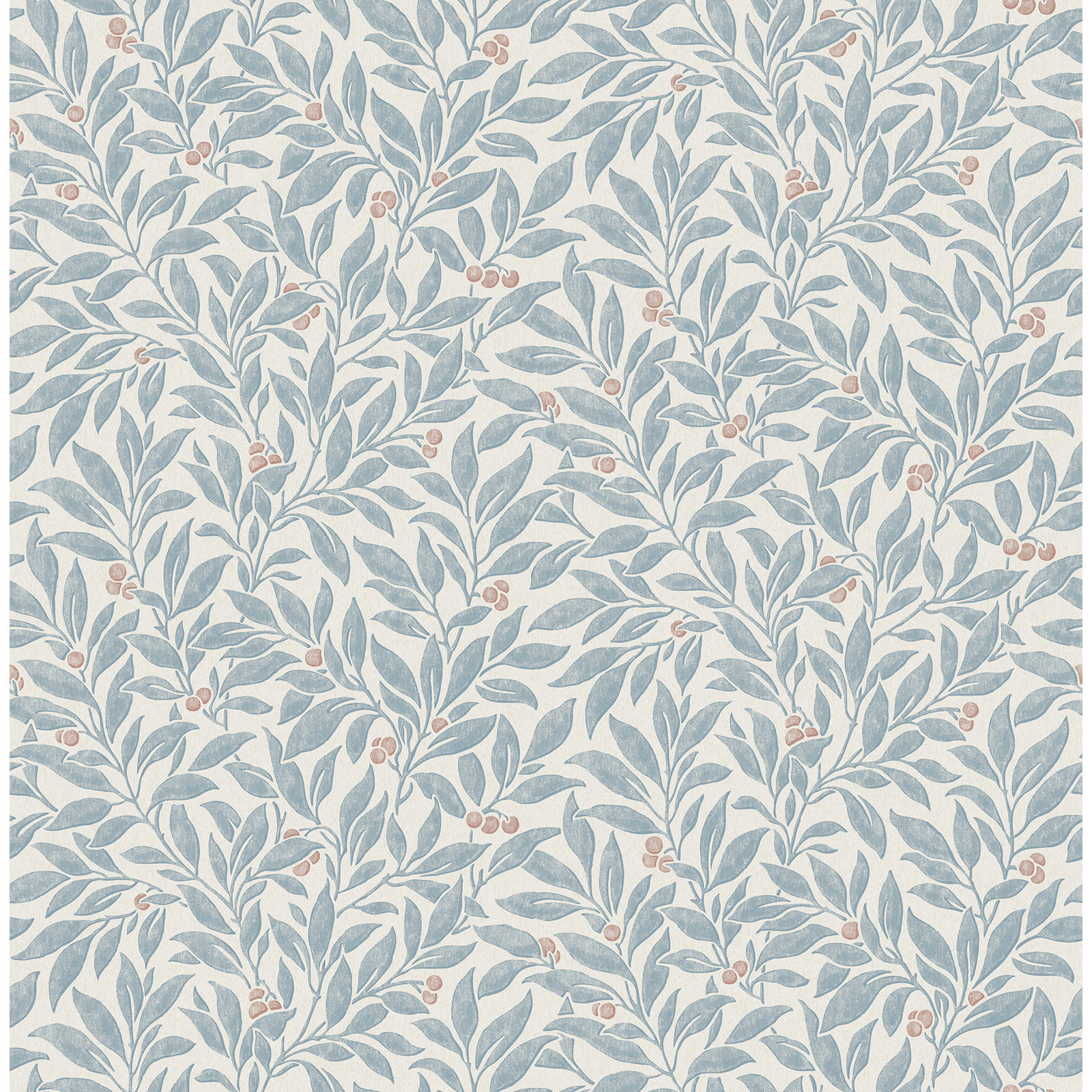 Vine Wallpaper Double Roll, Blue
