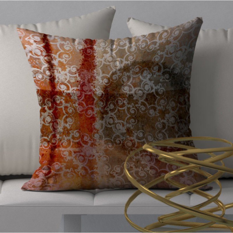 Housse de coussin carrée/insert, 24 po x 24 po