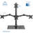 Quad Monitor Desk Stand