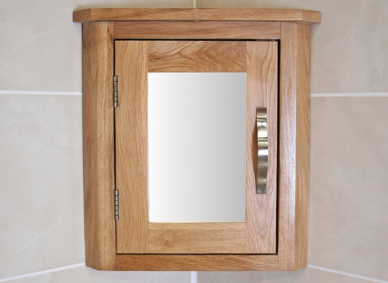 Kenzie Solid Wood Mirror Cabinet